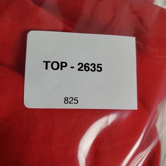 Knox Rose Red Sleeveless Dress Small Crochet Neckline Belted Boho Summer - Picture 7 of 7